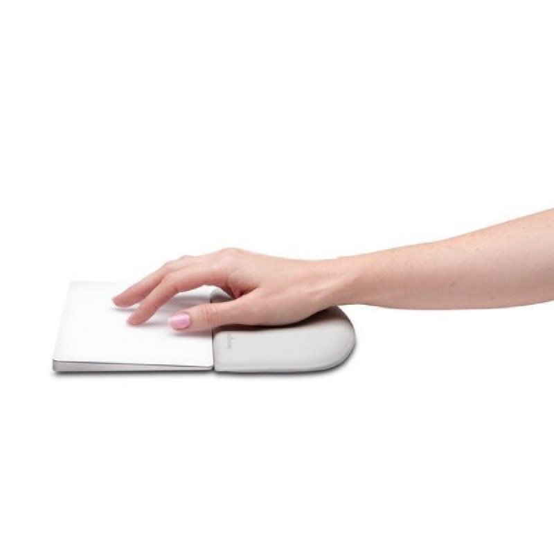 Гелова опора за китка Kensington ErgoSoft за Slim Mouse, светлосива, 15 х 7 х 1.8 см