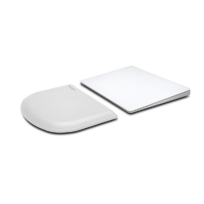 Гелова опора за китка Kensington ErgoSoft за Slim Mouse, светлосива, 15 х 7 х 1.8 см