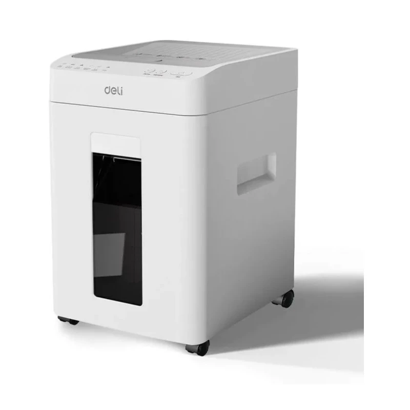 Шредер за хартия Deli ET081, (P-5), Cross Cut, 26 л