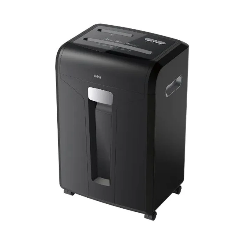 Шредер за хартия Deli E14400, (P-4), Cross Cut, CD&Cards, 31 л