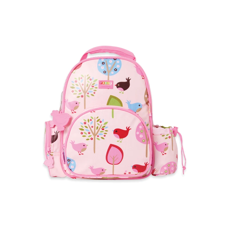 Раница за детска градина PENNY SCALLAN Chirpy Bird, за 2 - 6 г, за момиче, 3 отделения