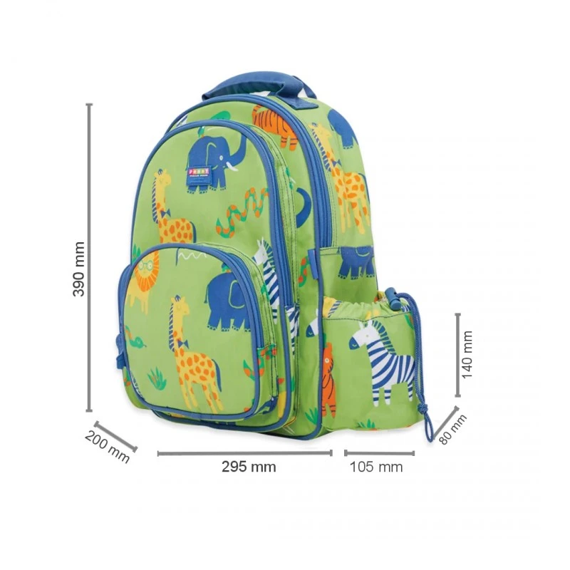 Ученическа раница PENNY SCALLAN Wild Thing, за 6-10 г, за момче, 4 отделения