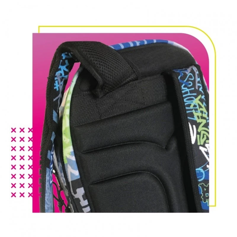 Ученическа раница MITAMA New Plus Candy Boom за 6-10 г, за момиче, 4 отделения