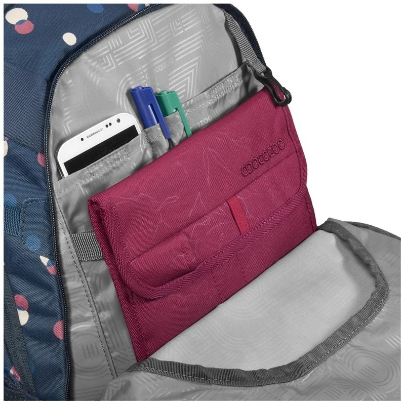 Ученическа раница COOCAZOO Mate Bubble Dreams за над 10 г, за момиче, 4 отделения