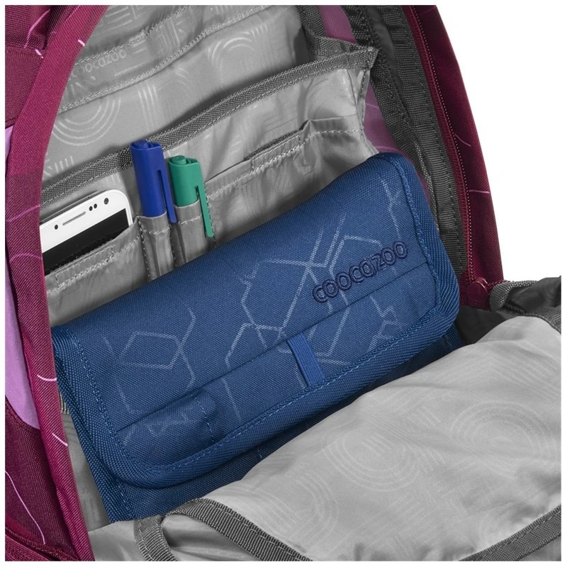 Ученическа раница COOCAZOO Joker Berry Bubbles за 6-10 г, за момиче, 2 отделения