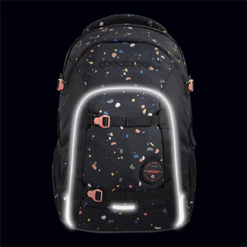 Ученическа раница COOCAZOO Joker Sprinkled Candy за 6-10 г, за момиче, 2 отделения