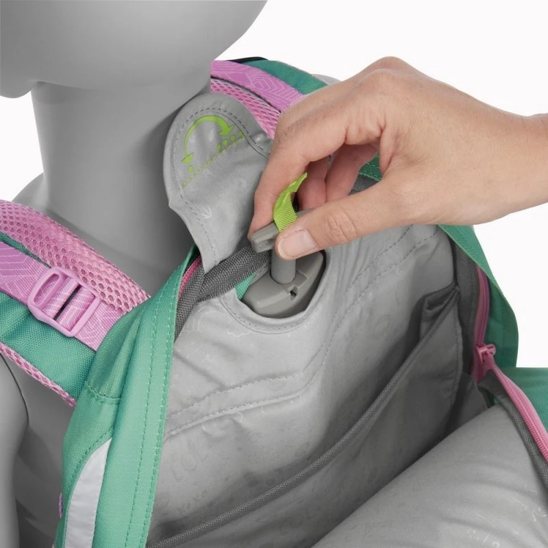 Ученическа раница COOCAZOO ScaleRale Springman за над 10 г, за момиче, 3 отделения