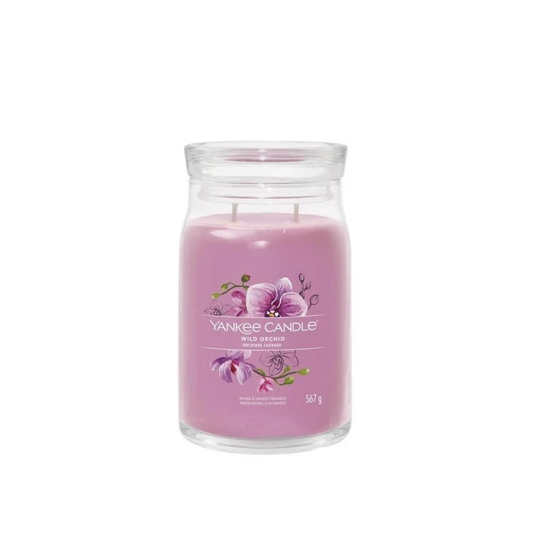 Ароматна Свещ  Yankee Candle, Signature, Wild Orchid, 567 гр.