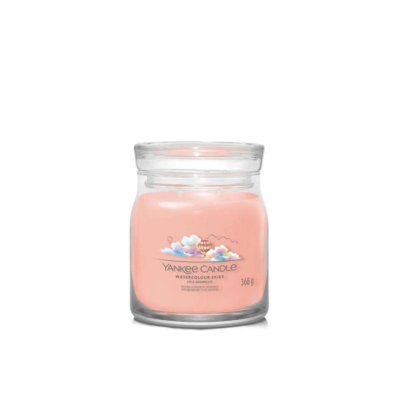 Ароматна Свещ  Yankee Candle, Signature, Watercolour skies, 368 гр.