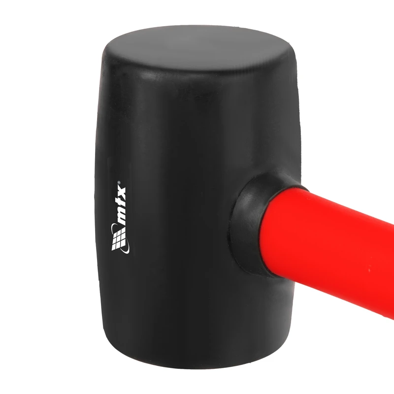 Чук MTX, гумен, 450 гр, черна гума, дръжка фибростъкло