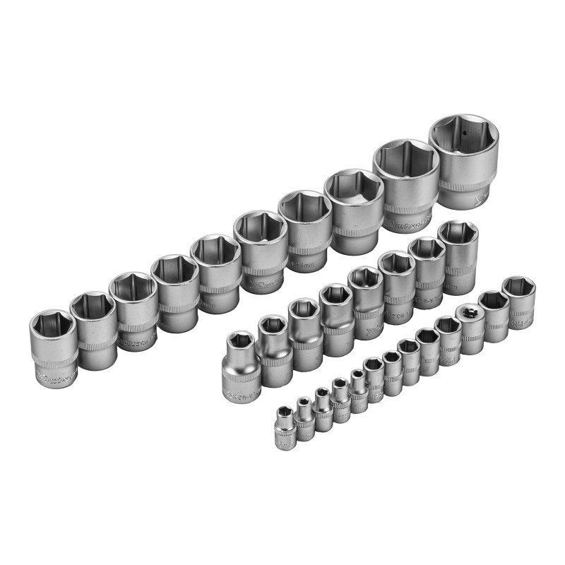 Комплект инструменти MTX, 94 части, 1/2", 1/4", CrV, пластмасова кутия  