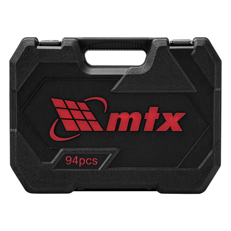Комплект инструменти MTX, 94 части, 1/2", 1/4", CrV, пластмасова кутия  