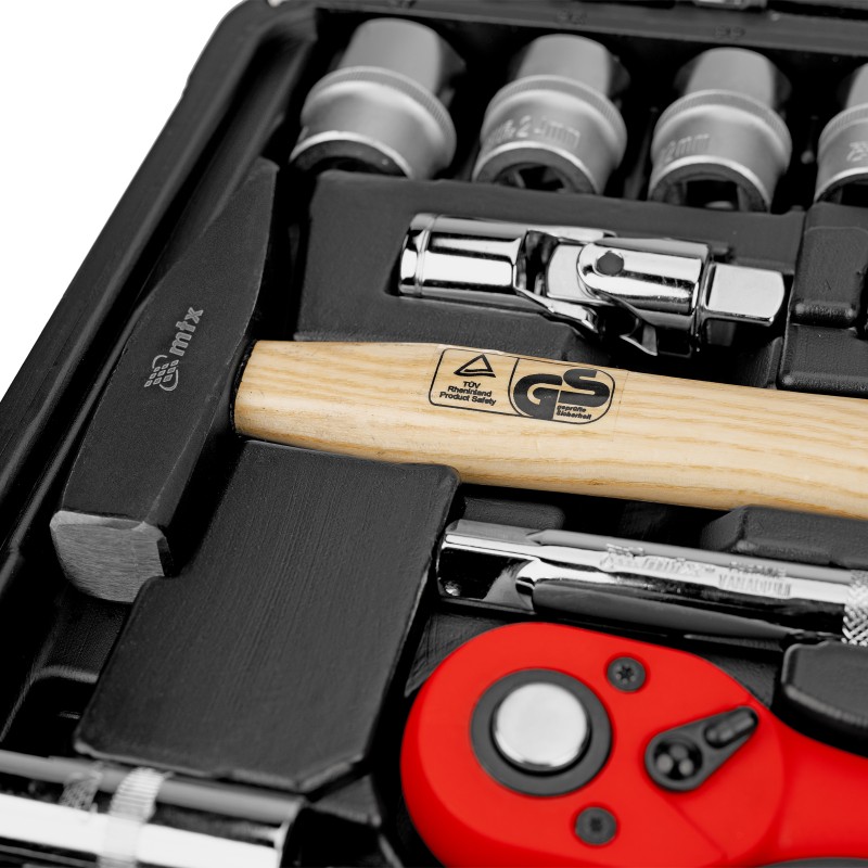 Комплект инструменти MTX,  58 части, 1/2", подсилен куфар