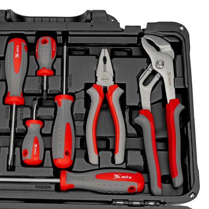 Комплект инструменти MTX,  58 части, 1/2", подсилен куфар