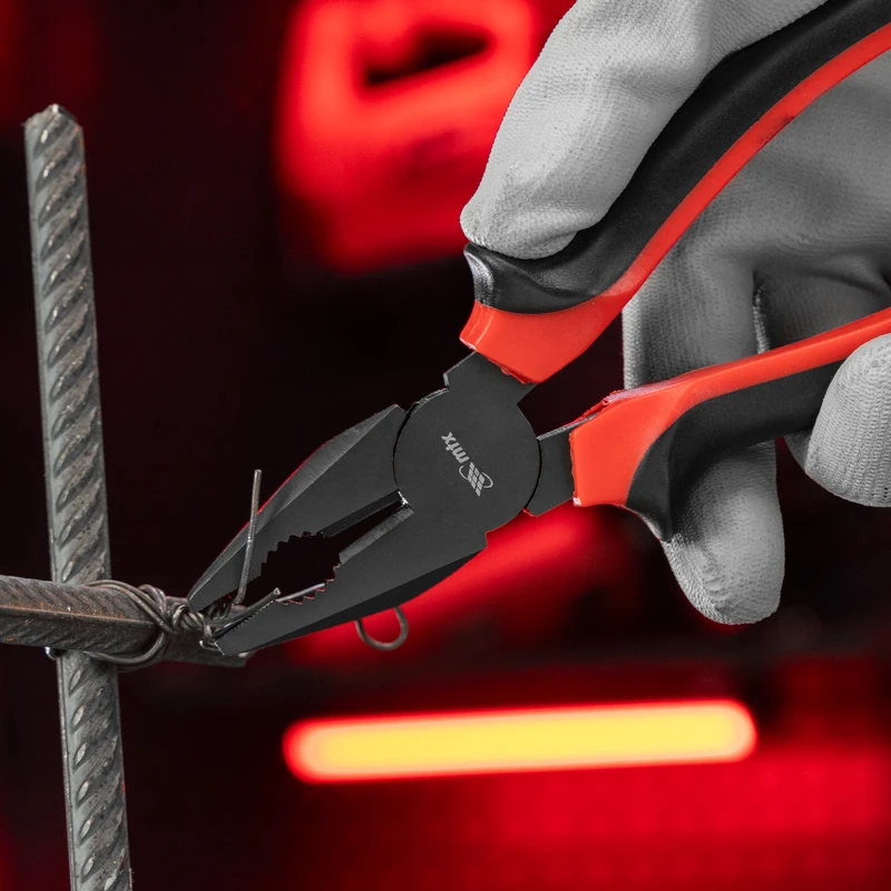 Клещи MTX, комбинирани Black Nickel, 200 мм, двукомпонентни дръжки