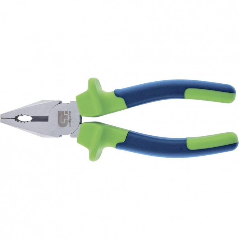 Клещи СИБРТЕХ, комбинирани, 180 мм двукомпонентни дръжки