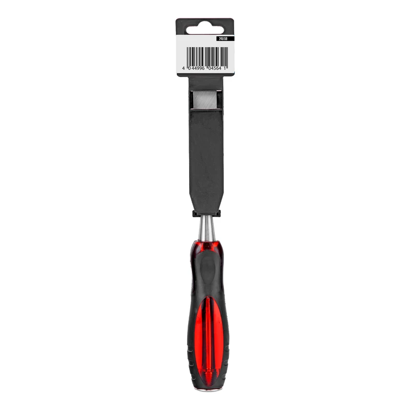 Длето MTX, "Тигрово око", 20 мм, плоско, двукомпонентна гумирана дръжка