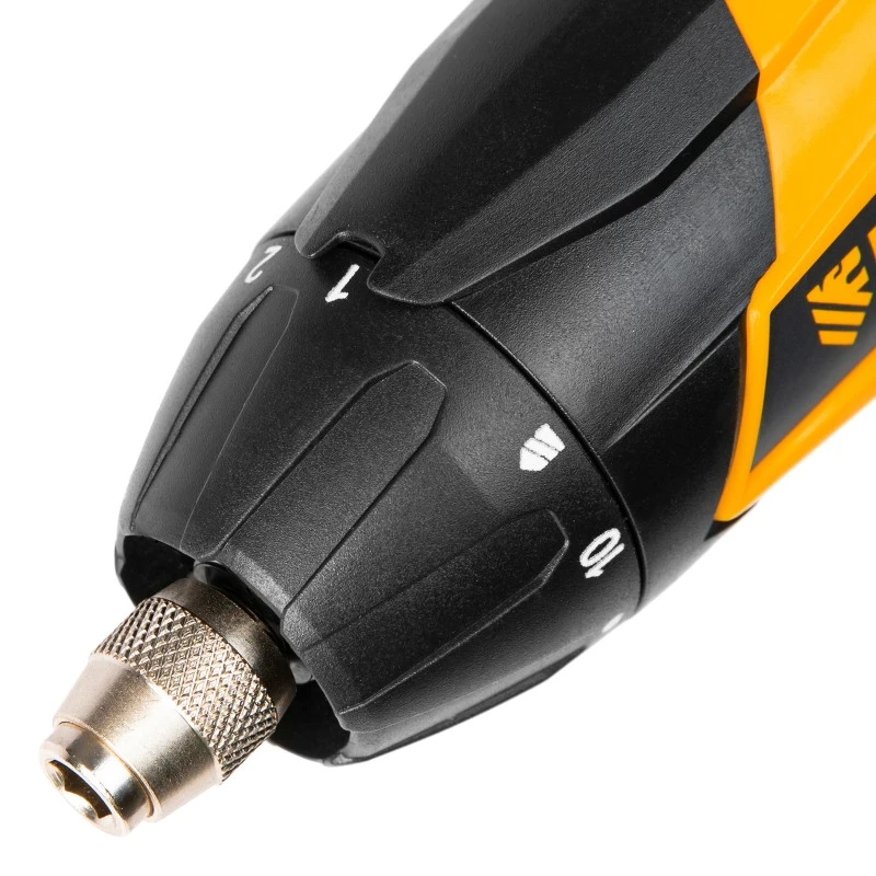 Отвертка Denzel, акумулаторна, CSL-3,6-01, Li-Ion, 3,6 V, 1,3 Ah, с аксесоари