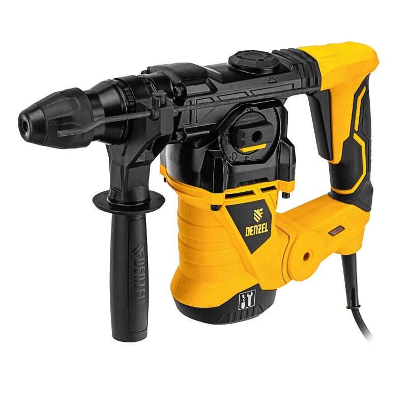 Перфоратор Denzel, електрически, RHV-1250-30, SDS-plus, 1250 W, 5 J, 3+1 режима
