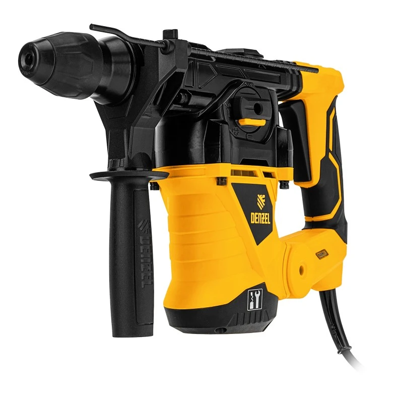 Перфоратор Denzel, електрически, RHV-1250-30, SDS-plus, 1250 W, 5 J, 3+1 режима