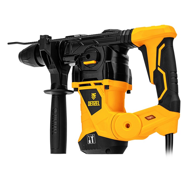 Перфоратор Denzel, електрически, RHV-1250-30, SDS-plus, 1250 W, 5 J, 3+1 режима