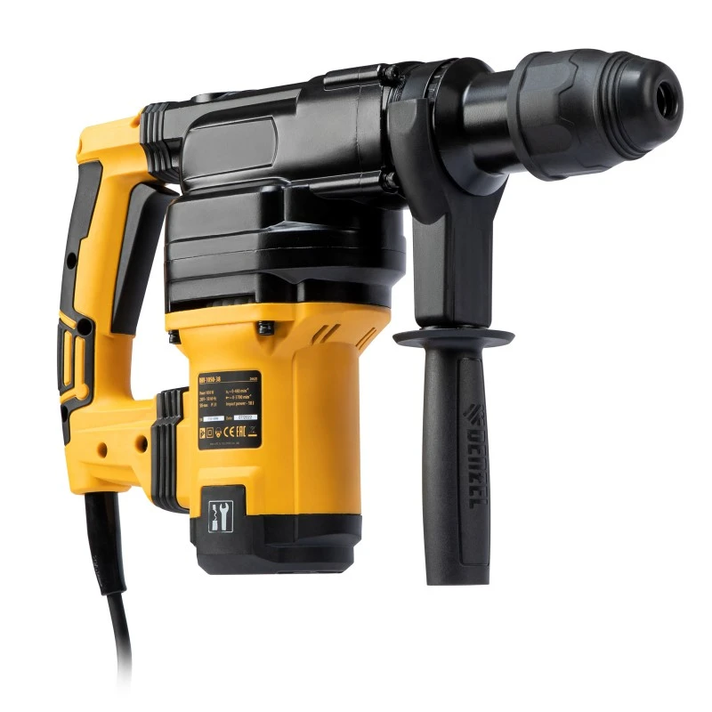 Перфоратор Denzel, електрически, RHV-1050-38-max, SDS-max, 1050 W, 10 J, 2+1 режима