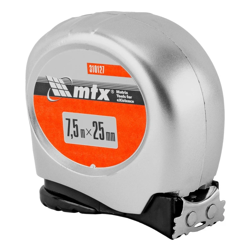 Ролетка MTX, Magnetic, 7,5 м х 25 мм, магнитно зацепване, СЕ