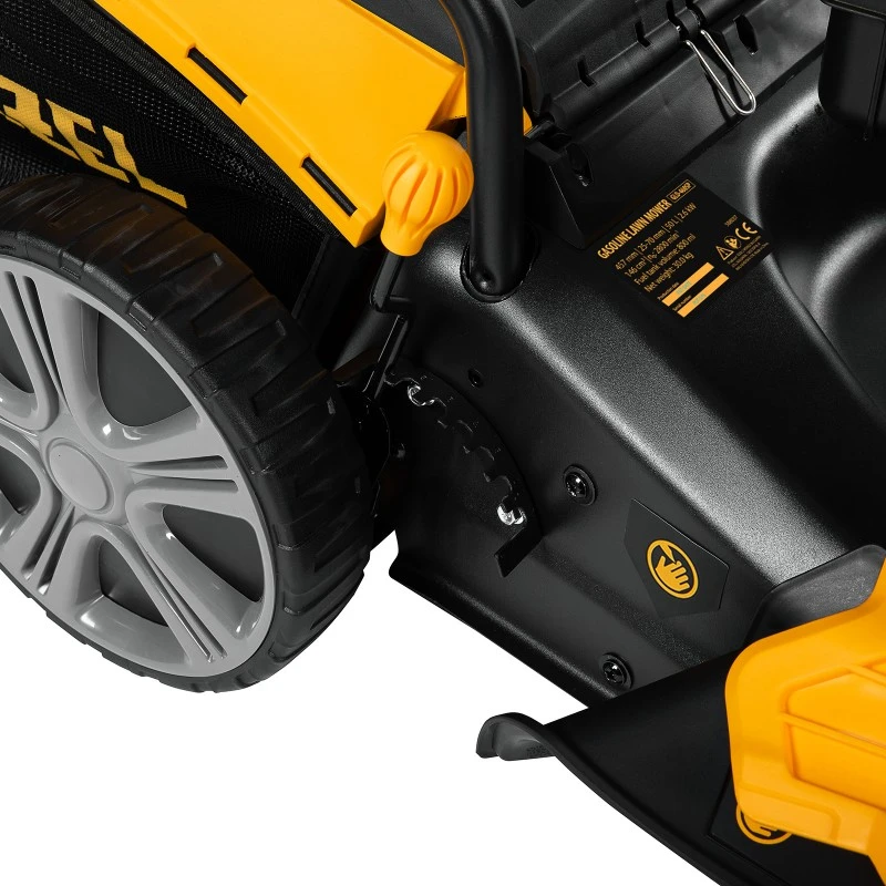 Косачка Denzel, за трева, бензинова, GLD-460SP, 146 куб. см., 457 мм, самоходна, 50 л