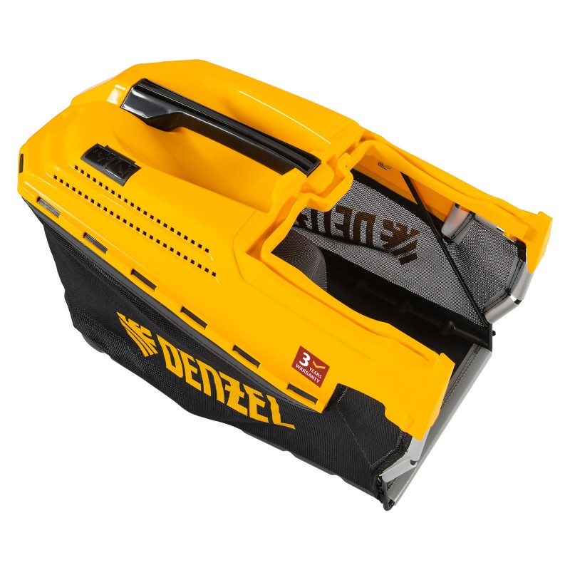 Косачка Denzel, за трева, бензинова, GLD-520SP-BS, 161 куб. см., BRIGGS STRATTON, 520 мм, самоходна, 60 л