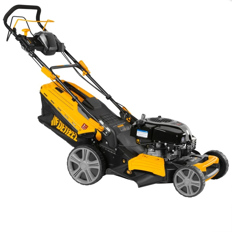 Косачка Denzel, за трева, бензинова, GLD-520SP-BS, 161 куб. см., BRIGGS STRATTON, 520 мм, самоходна, 60 л