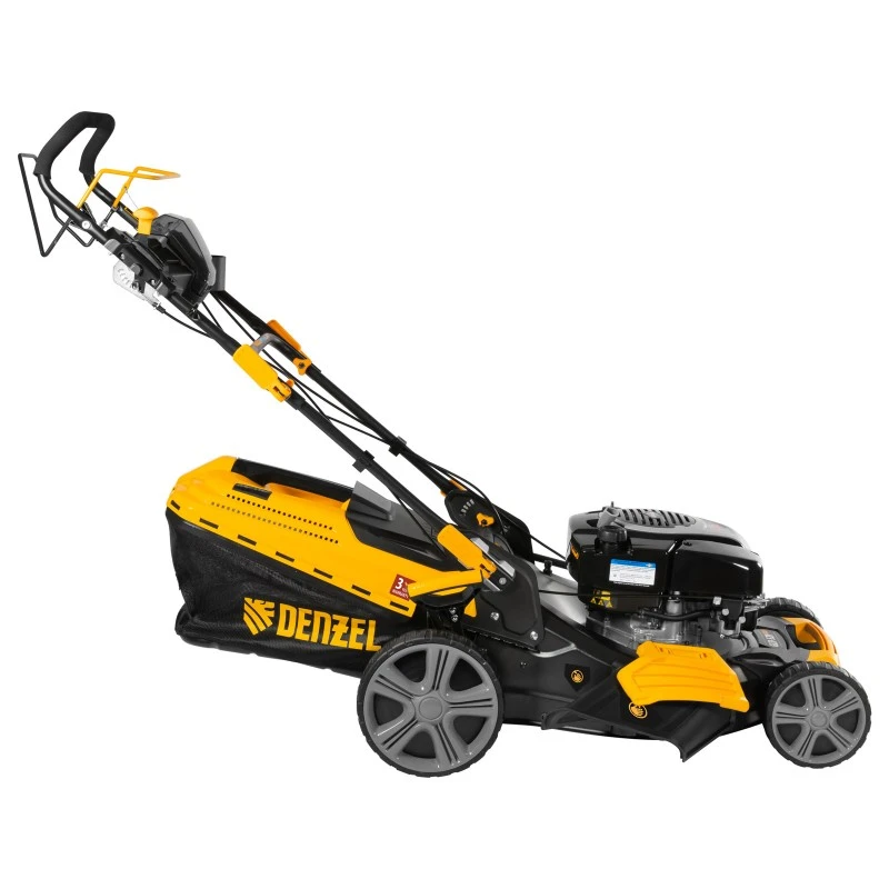 Косачка Denzel, за трева, бензинова, GLD-520SP-BS, 161 куб. см., BRIGGS STRATTON, 520 мм, самоходна, 60 л