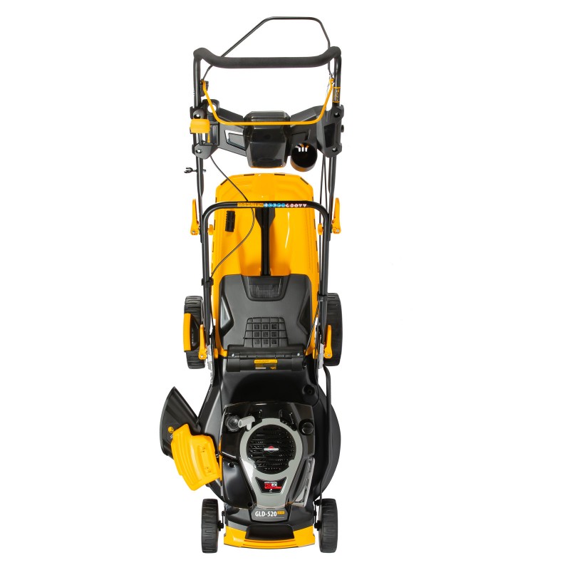 Косачка Denzel, за трева, бензинова, GLD-520SP-BS, 161 куб. см., BRIGGS STRATTON, 520 мм, самоходна, 60 л
