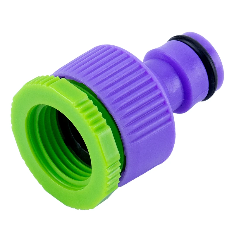 Комплект за свързване на маркуч Palisad, 3/4", струйник, 3 адаптера, PVC