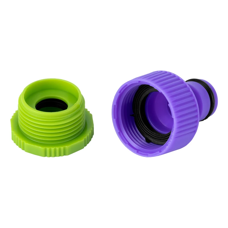 Адаптер за маркуч Palisad, за кран, вътрешна резба  1/2"-3/4", пластмасов