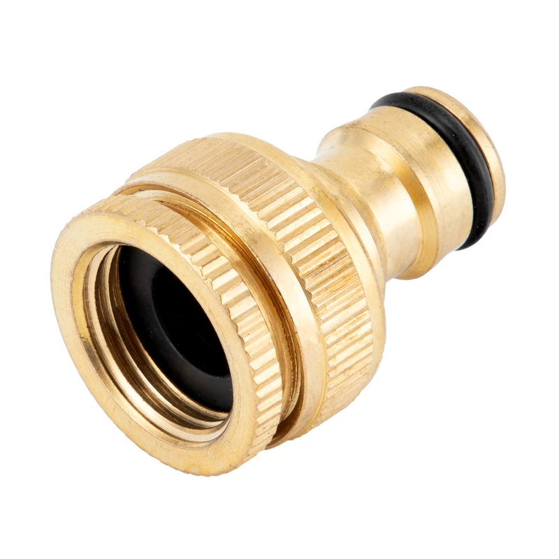 Адаптер за маркуч Palisad, за кран, вътрешна резба  1/2"-3/4", месингов