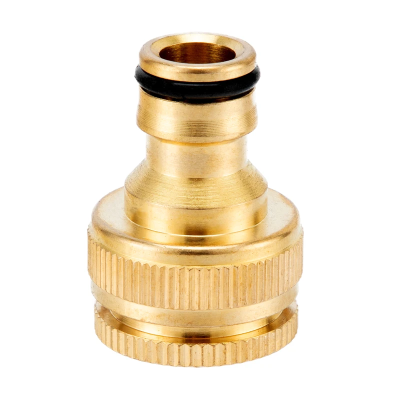 Адаптер за маркуч Palisad, за кран, вътрешна резба  1/2"-3/4", месингов