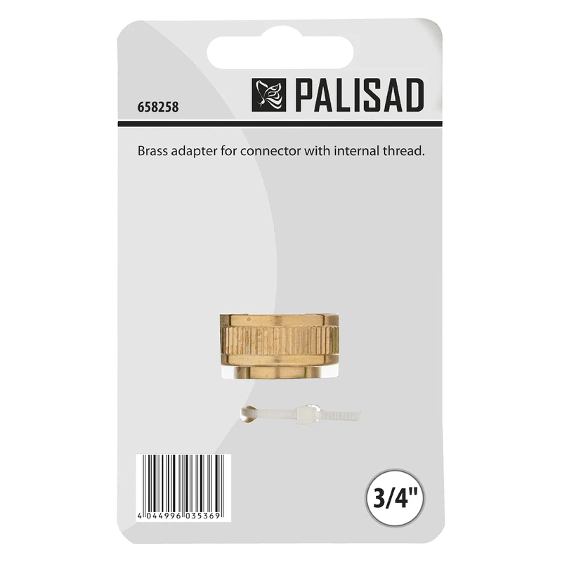 Адаптер за маркуч Palisad, за кран, вътрешна резба  3/4", месингов