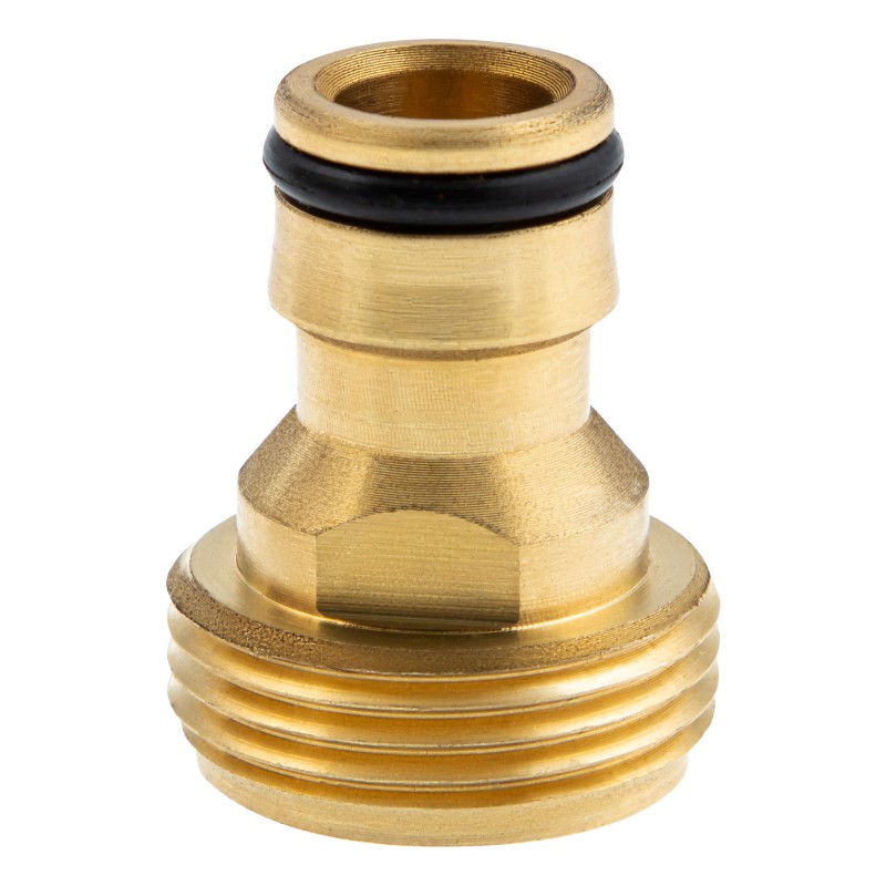 Адаптер за маркуч Palisad, външна резба 3/4", месингов