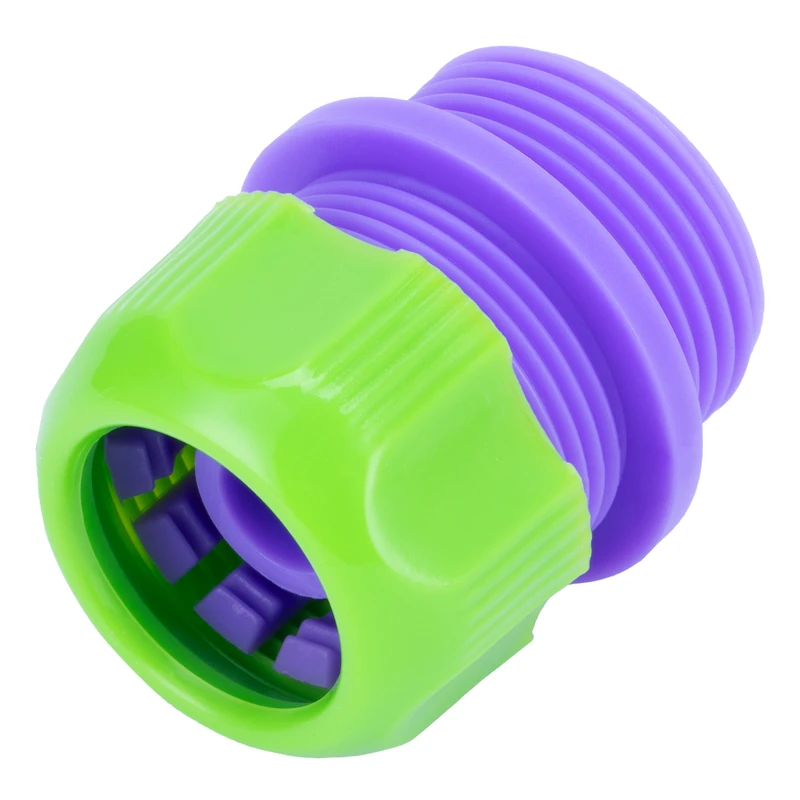 Съединител за маркуч Palisad, 1/2", външна резба 3/4", пластмасов