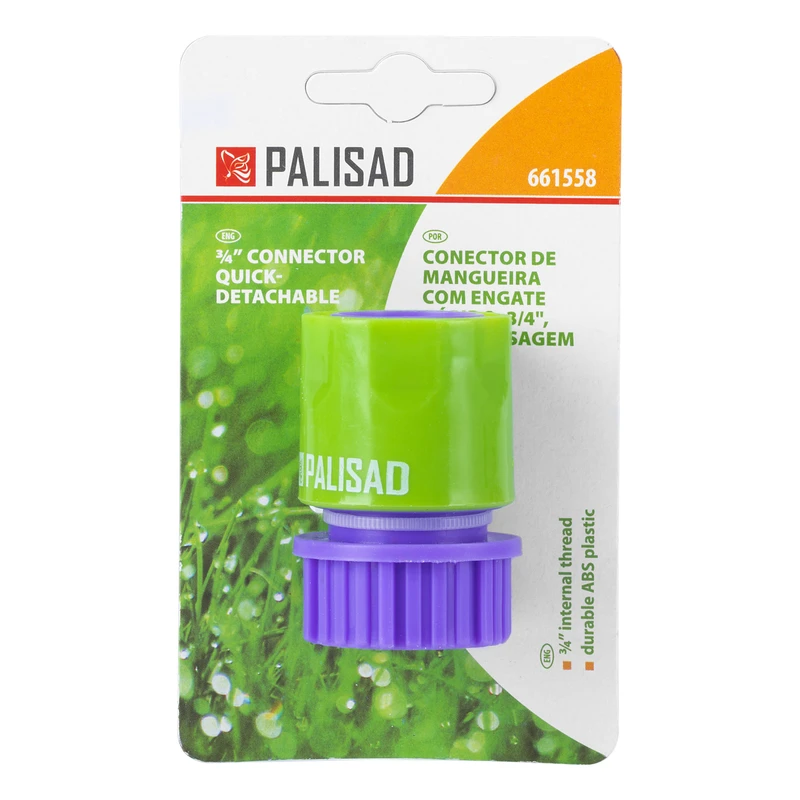 Съединител за маркуч Palisad, 3/4", вътрешна резба, пластмасов