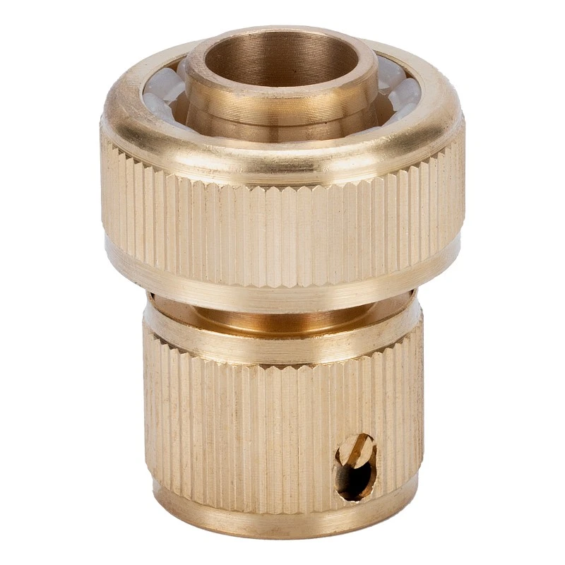 Съединител за маркуч Palisad, 3/4", бърза връзка, месингов