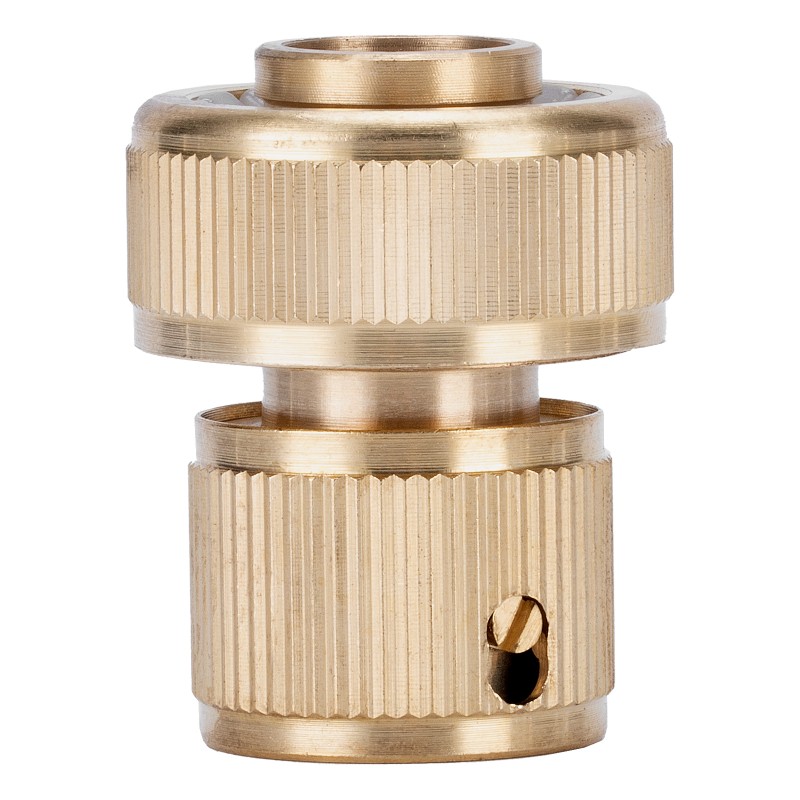 Съединител за маркуч Palisad, 3/4", бърза връзка, месингов