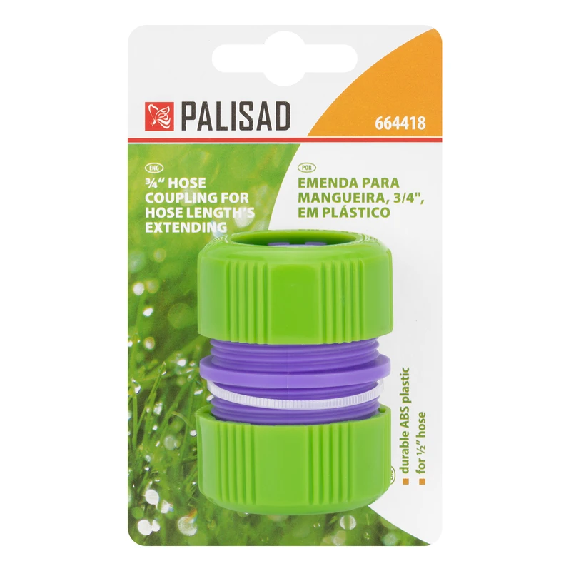 Муфа за маркуч Palisad, 3/4", пластмасова