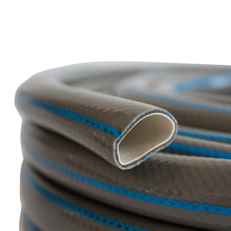 Маркуч Palisad, за поливане, подсилен, 3/4 ", 30 м, 4 слоя, без фталати, сив