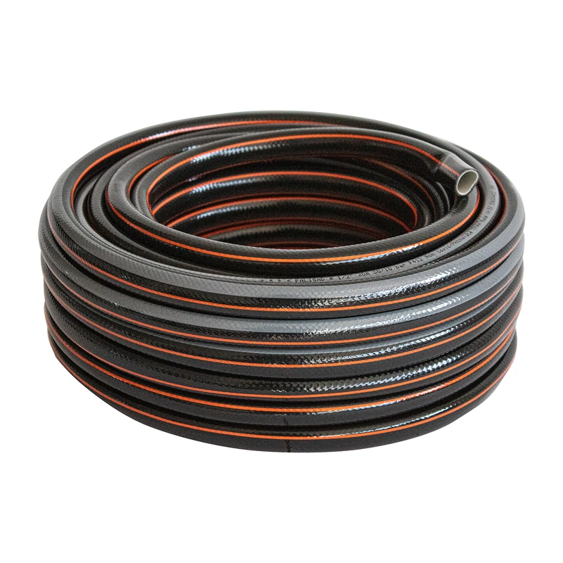 Маркуч Palisad, за поливане, подсилен, 1/2 ", 20 м, 4 слоя, без фталати, черен