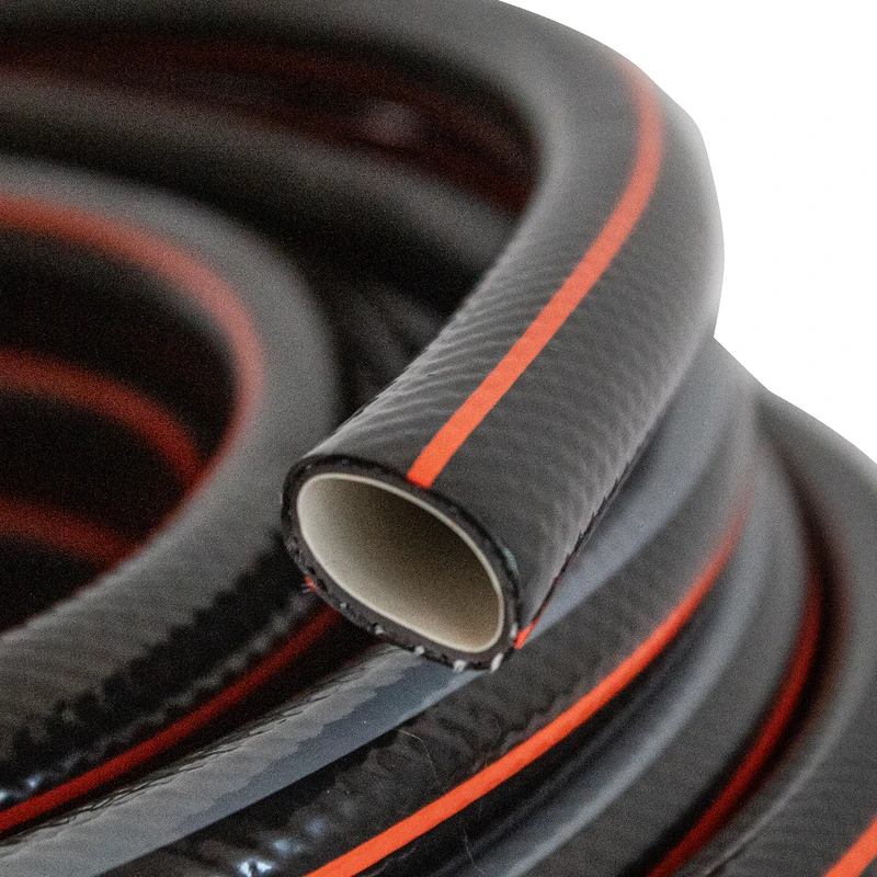 Маркуч Palisad, за поливане, подсилен, 1/2 ", 30 м, 4 слоя, без фталати, черен