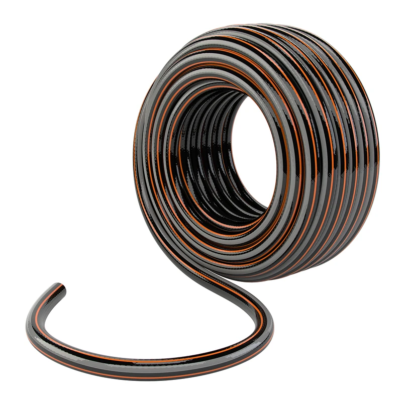 Маркуч Palisad, за поливане, подсилен, 3/4 ", 20 м, 4 слоя, без фталати, черен