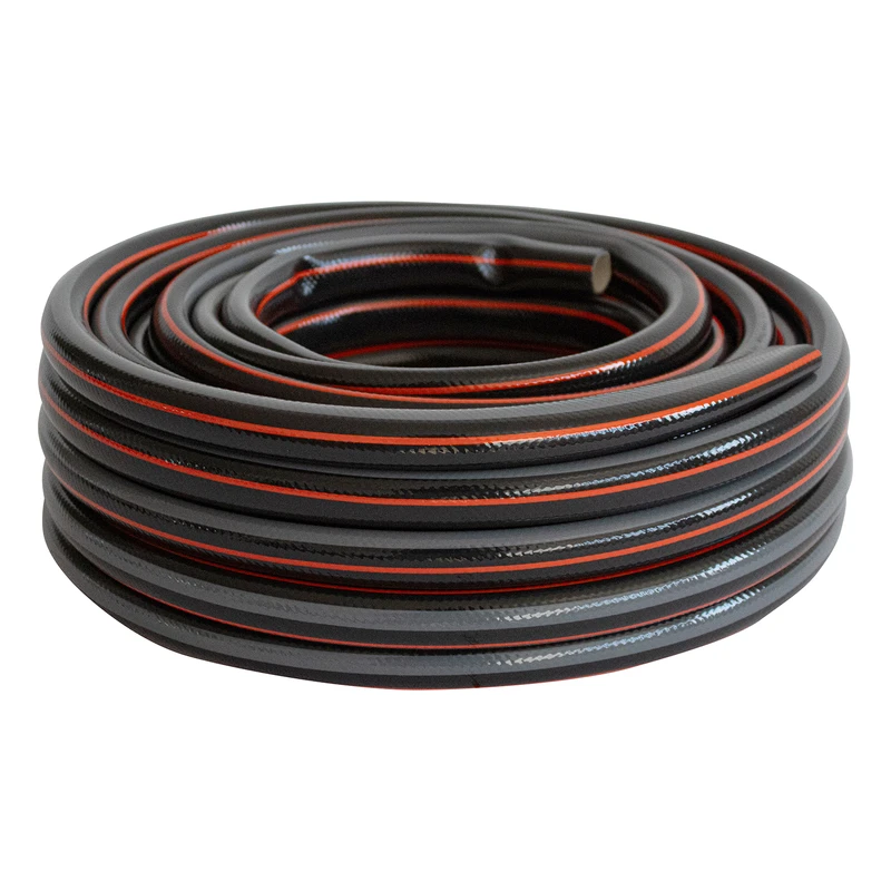 Маркуч Palisad, за поливане, подсилен, 3/4 ", 20 м, 4 слоя, без фталати, черен