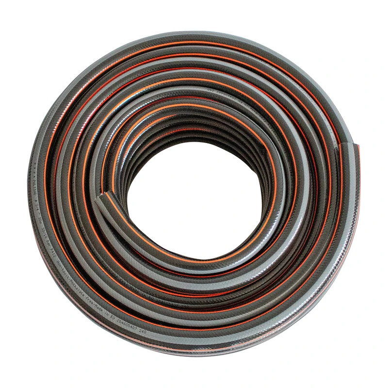 Маркуч Palisad, за поливане, подсилен, 3/4 ", 30 м, 4 слоя, без фталати, черен