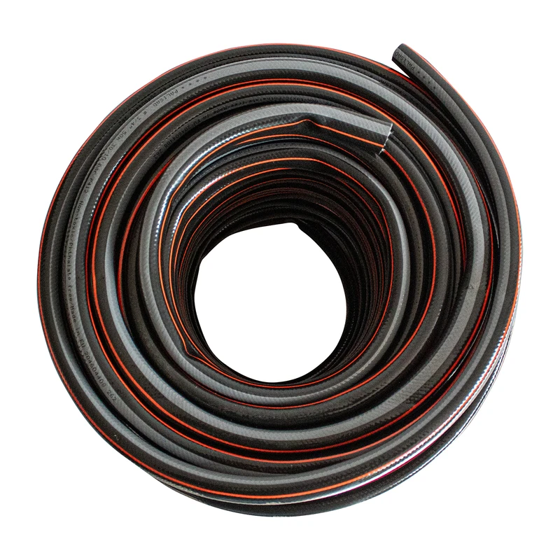 Маркуч Palisad, за поливане, подсилен, 3/4 ", 50 м, 4 слоя, без фталати, черен